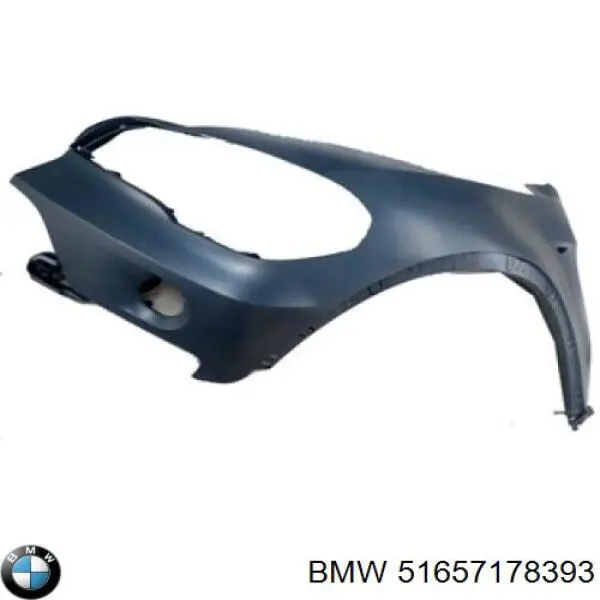 Do koszyka 51657178393 BMW Błotnik przedni lewy