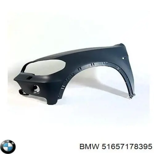Do koszyka 51657178395 BMW Błotnik przedni lewy