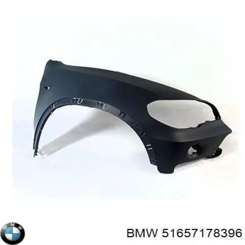 Do koszyka 51657178396 BMW Błotnik przedni prawy
