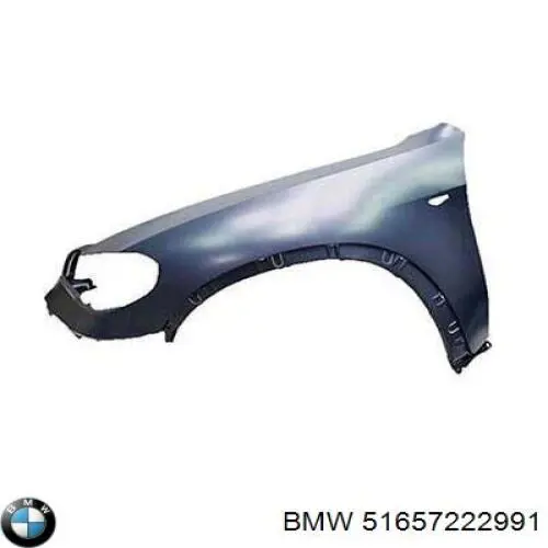 51657222991 BMW Błotnik przedni lewy