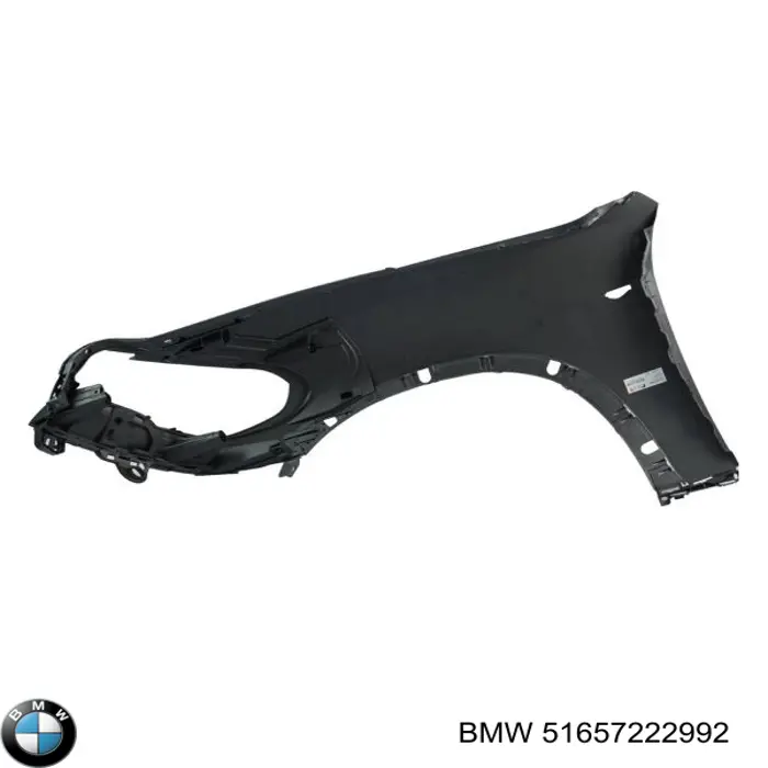 Błotnik przedni prawy BMW 51657222992 cena, od 219,43 USD