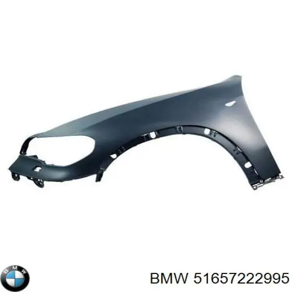 Błotnik przedni lewy BMW 51657222995 cena, od 215,42 USD