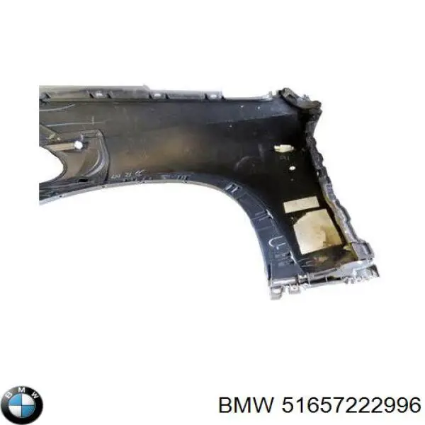 Błotnik przedni prawy BMW 51657222996