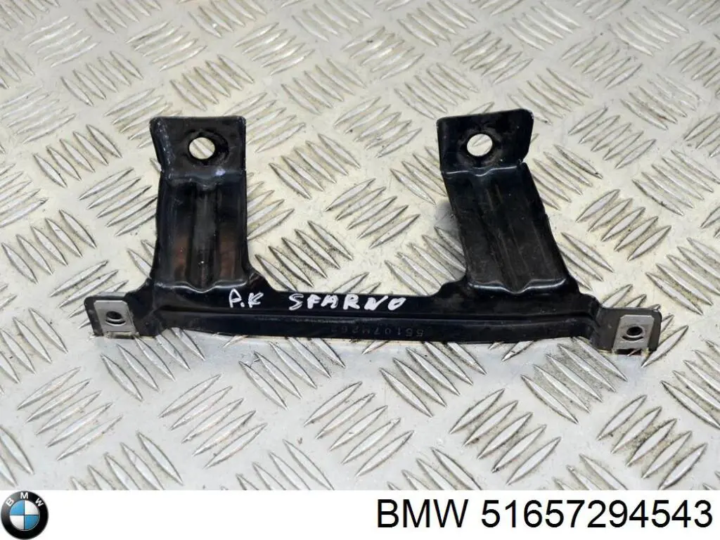 Do koszyka 51657294543 BMW Wspornik do mocowania błotnika przedniego lewy przedni