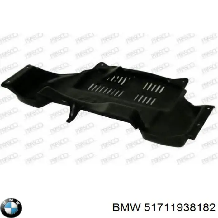 Osłona silnika, miski (przedziału silnika) BMW 51711938182 cena, od 49,78 USD