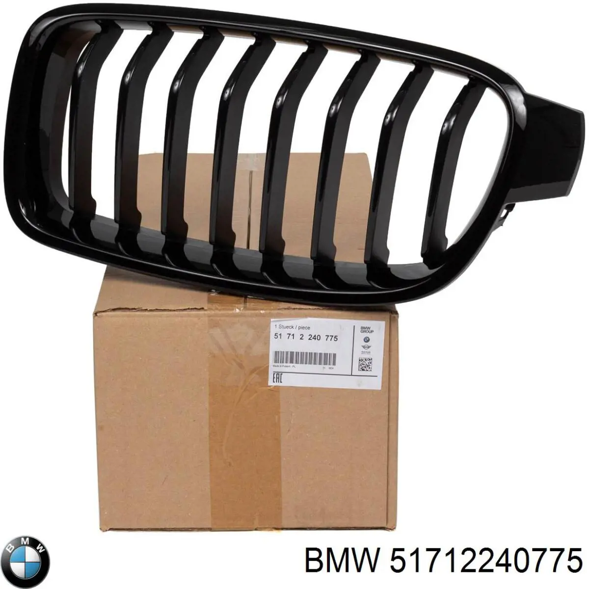Do koszyka 51712240775 BMW Atrapa chłodnicy lewa