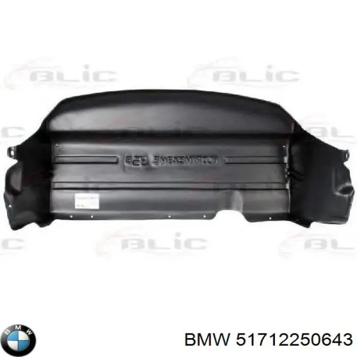 Do koszyka 51712250643 BMW Osłona silnika, miski (przedziału silnika)
