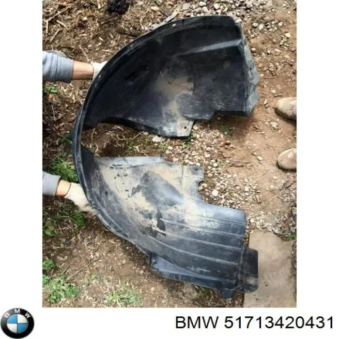 Nadkole błotnika przedniego lewe BMW X3 SUV (E83) (2004 - 2010) cena, od 84,57 USD