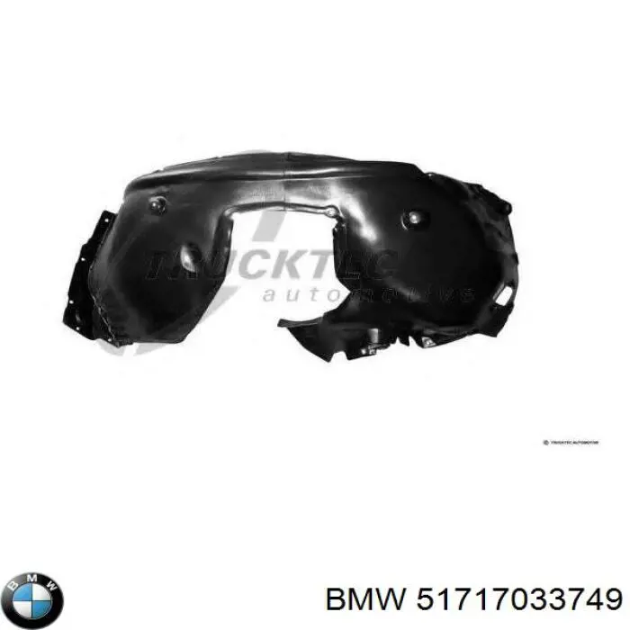 Nadkole błotnika przedniego lewe BMW 5 kombi (E61) (2003 - 2009) cena, od 34,98 USD