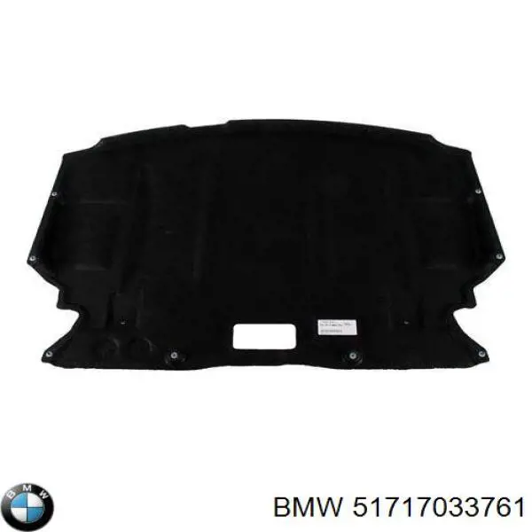 Osłona silnika, miski (przedziału silnika) BMW 51717033761 cena, od 48,74 USD