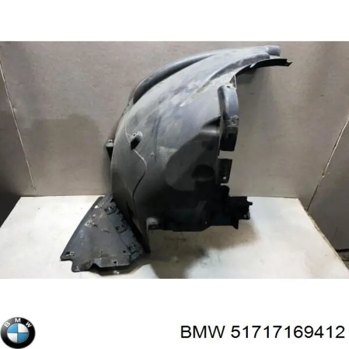 Nadkole błotnika przedniego prawe przednie BMW 51717169412 cena, od 37,14 USD