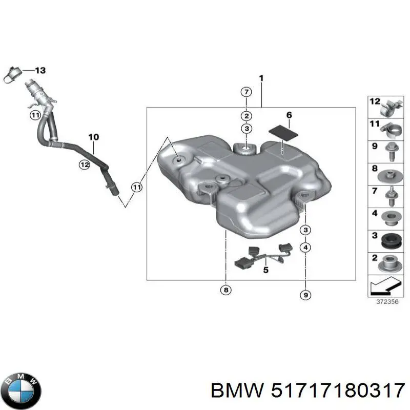 Wspornik przedniej osi zawieszenia lewy BMW 51717180317 cena, od 16,87 USD