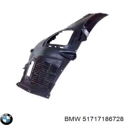 Nadkole błotnika przedniego prawe przednie BMW 51717186728 cena, od 29,86 USD