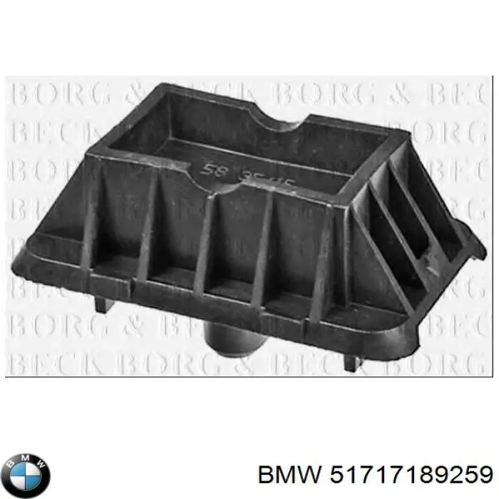 51717189259 BMW podstawa pod podnośnik samochodu dolna