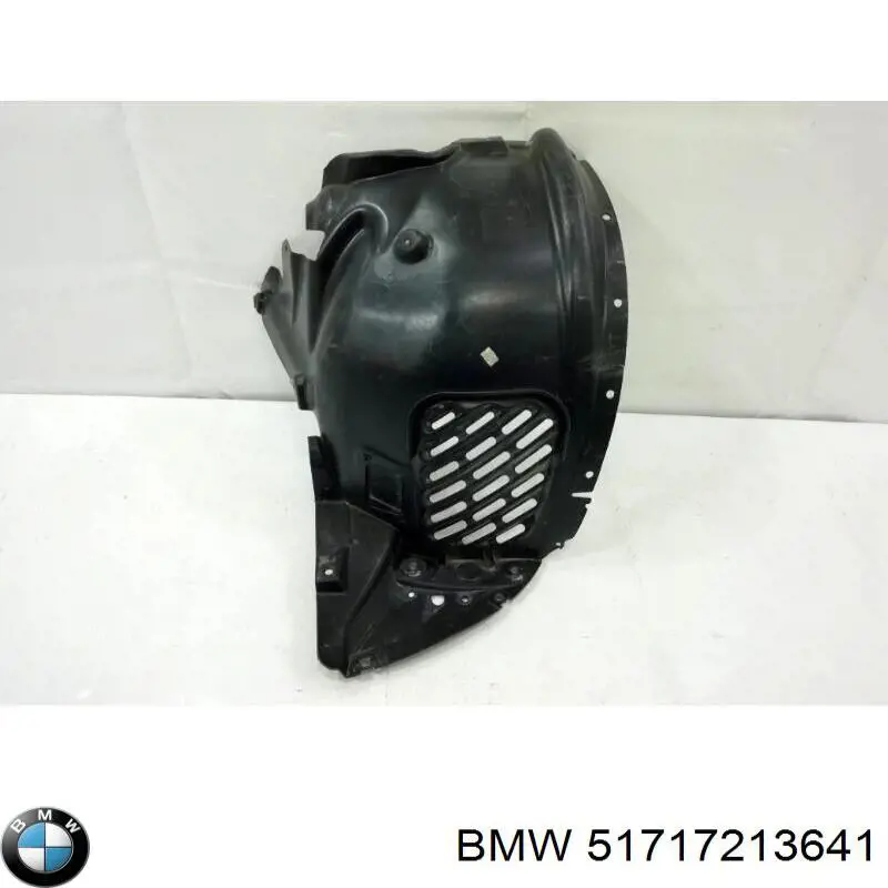 Do koszyka 51717213641 BMW Nadkole błotnika przedniego lewe przednie