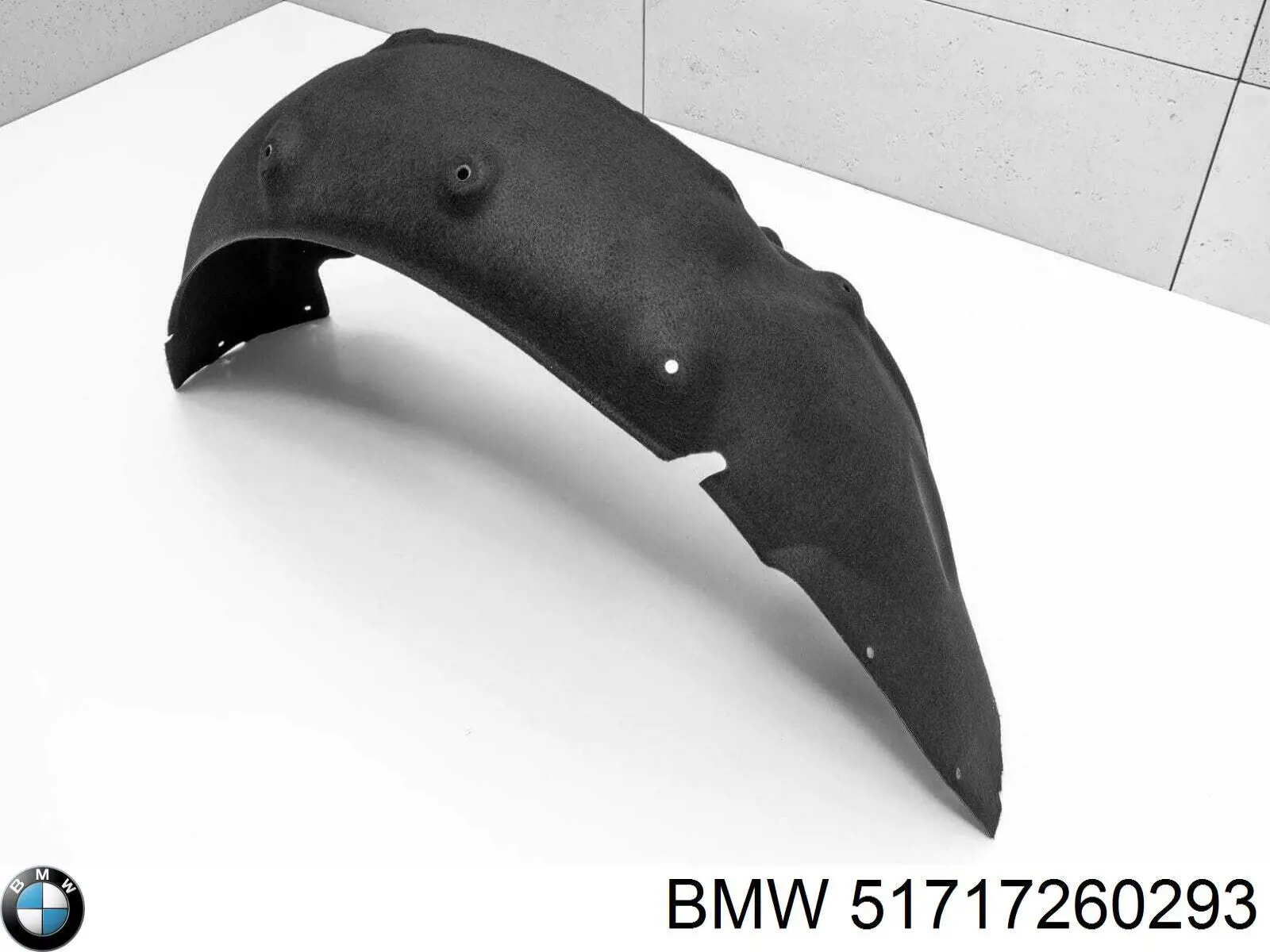 Do koszyka 51717260293 BMW Nadkole błotnika tylnego lewe