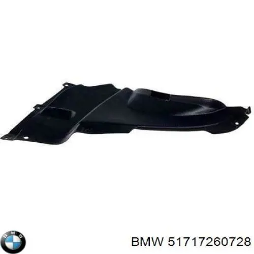 51717260728 BMW Nadkole błotnika przedniego prawe