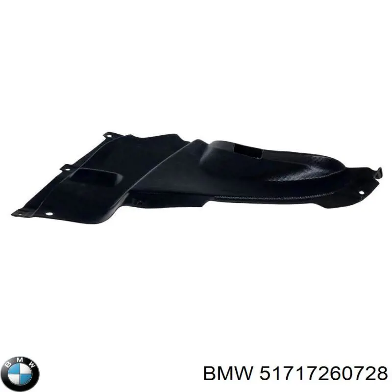 Nadkole błotnika przedniego prawe BMW 51717260728 cena, od 29,12 USD