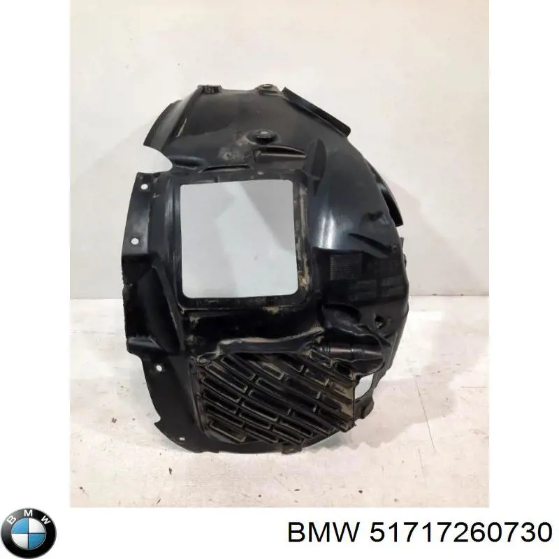 Nadkole błotnika przedniego prawe przednie BMW 51717260730 cena, od 75,30 USD