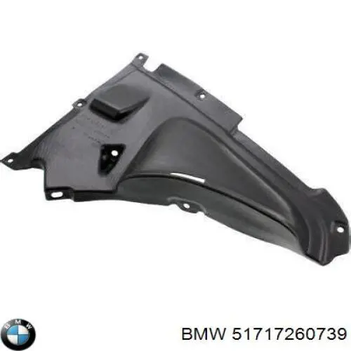 Nakładka ochronna na błotnik przedni BMW 51717260739 cena, od 16,89 USD