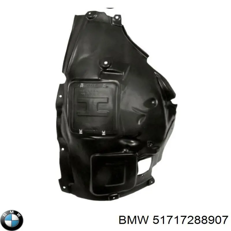 Nadkole błotnika przedniego lewe tylne BMW 51717288907 cena, od 78,43 USD