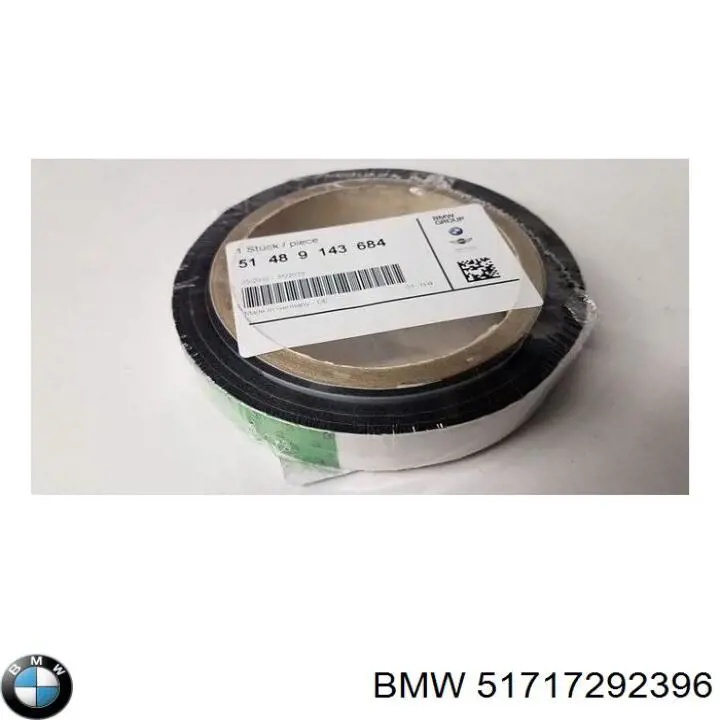 Do koszyka 51717292396 BMW Podszybie szyby czołowej
