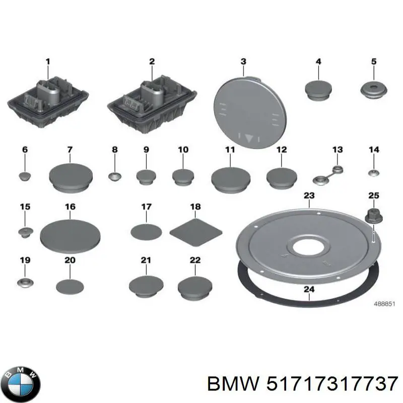  BMW 51717317737 cena, od 50,76 USD