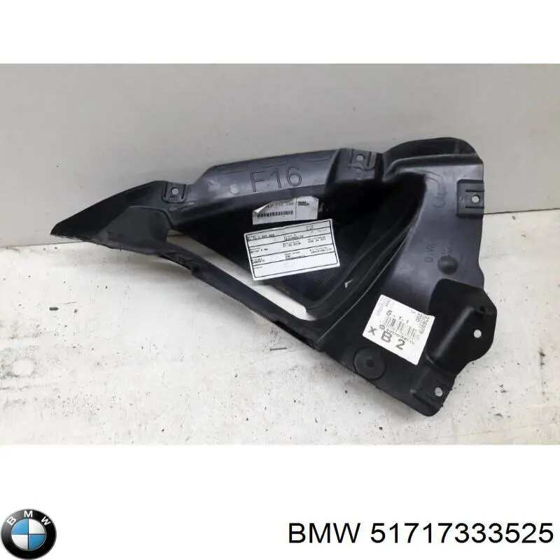 Osłona silnika lewa BMW 51717333525 cena, od 25,09 USD