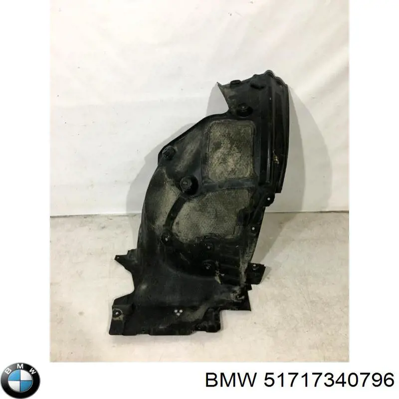 Nadkole błotnika przedniego prawe tylne BMW 51717340796 cena, od 60,39 USD