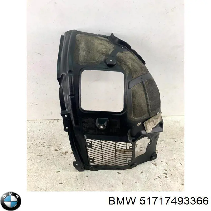 51717493366 BMW Nadkole błotnika przedniego prawe przednie