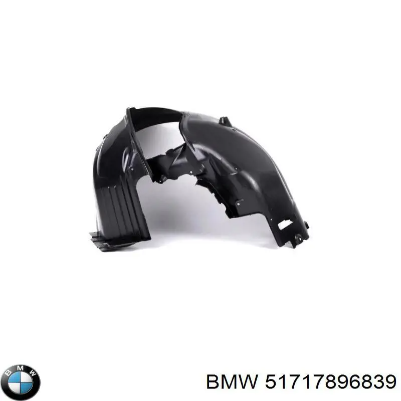 Nadkole błotnika przedniego lewe BMW 51717896839 cena, od 27,77 USD