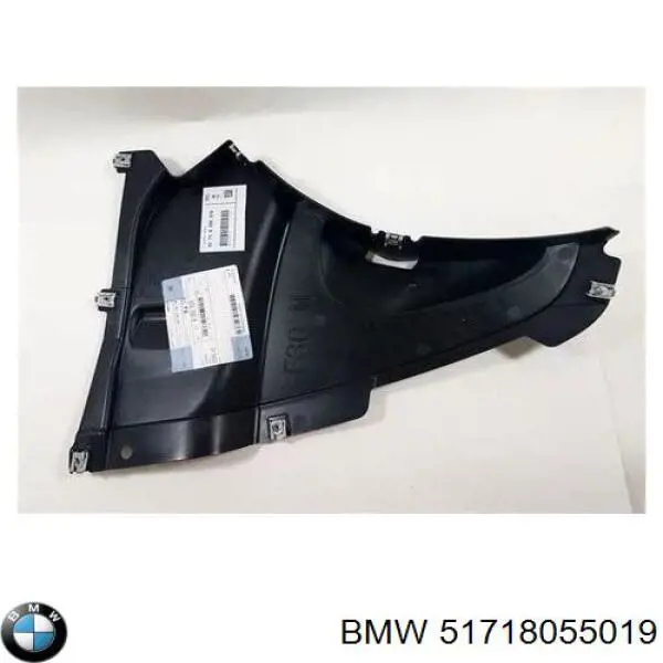 51718055019 BMW Osłona zderzaka przedniego lewa