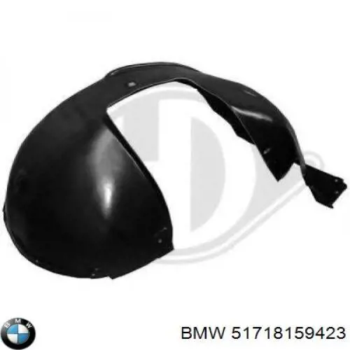 Nadkole błotnika przedniego lewe BMW 51718159423 cena, od 19,95 USD