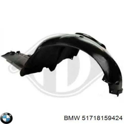 Do koszyka 51718159424 BMW Nadkole błotnika przedniego prawe