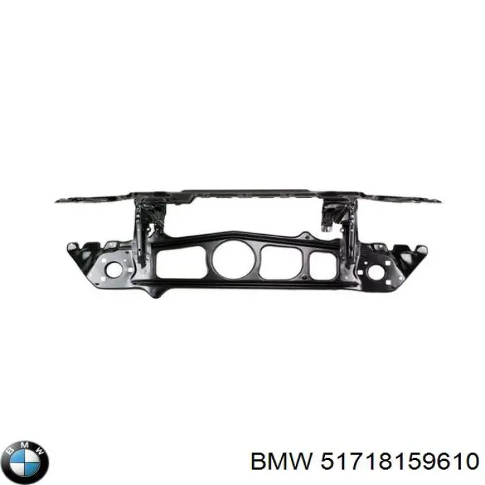 Osłona chłodnicy kompletna (panel mocowania reflektorów) BMW 51718159610 cena, od 103,86 USD