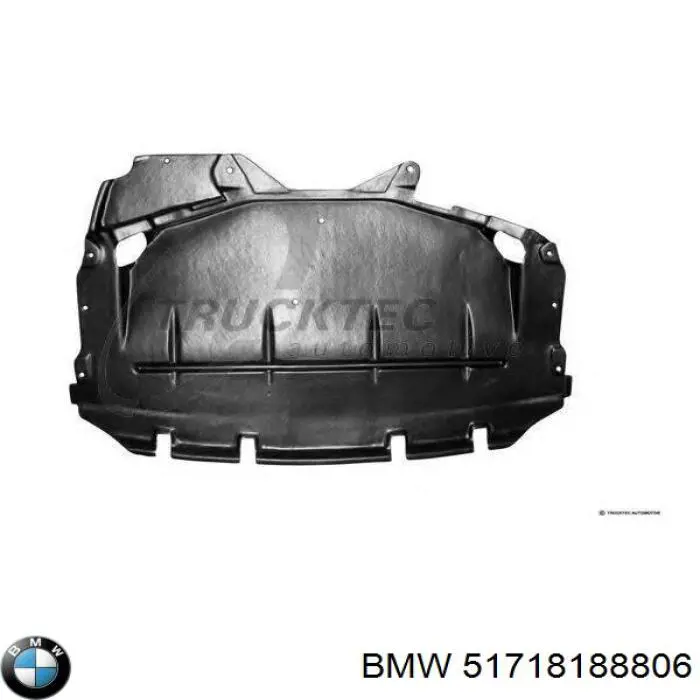 Do koszyka 51718188806 BMW Osłona silnika, miski (przedziału silnika)