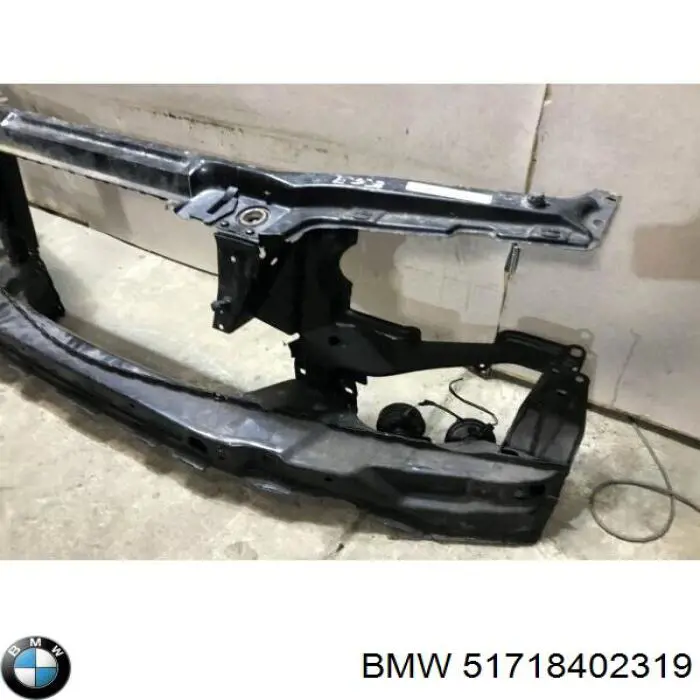 Do koszyka 51718402319 BMW Osłona chłodnicy kompletna (panel mocowania reflektorów)