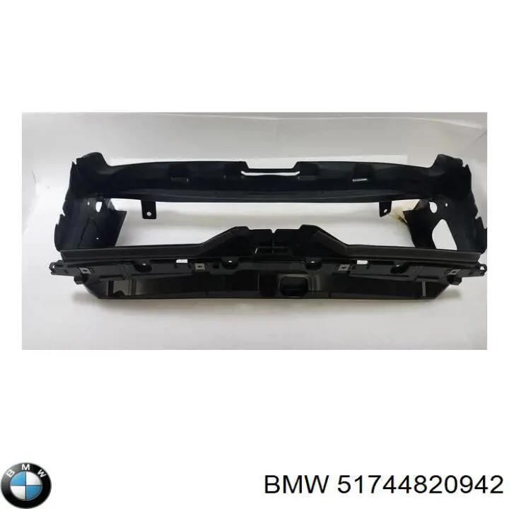 51744820942 BMW Kierownica powietrza (deflektor) chłodnicy