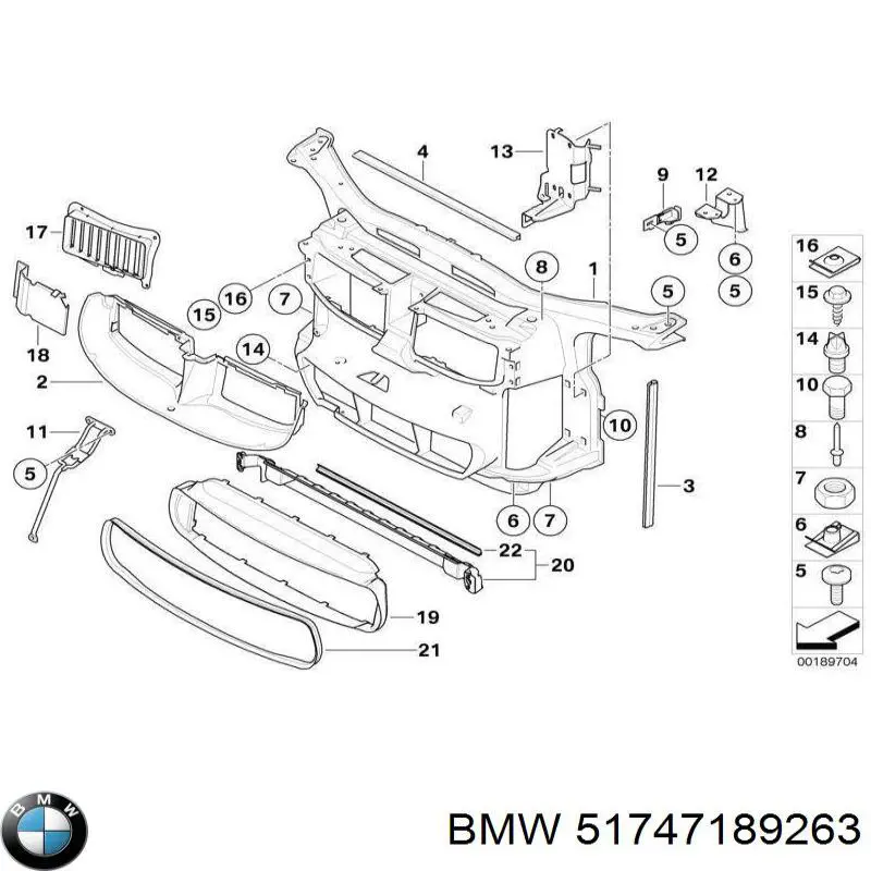  BMW 51747189263 cena, od 61,83 USD
