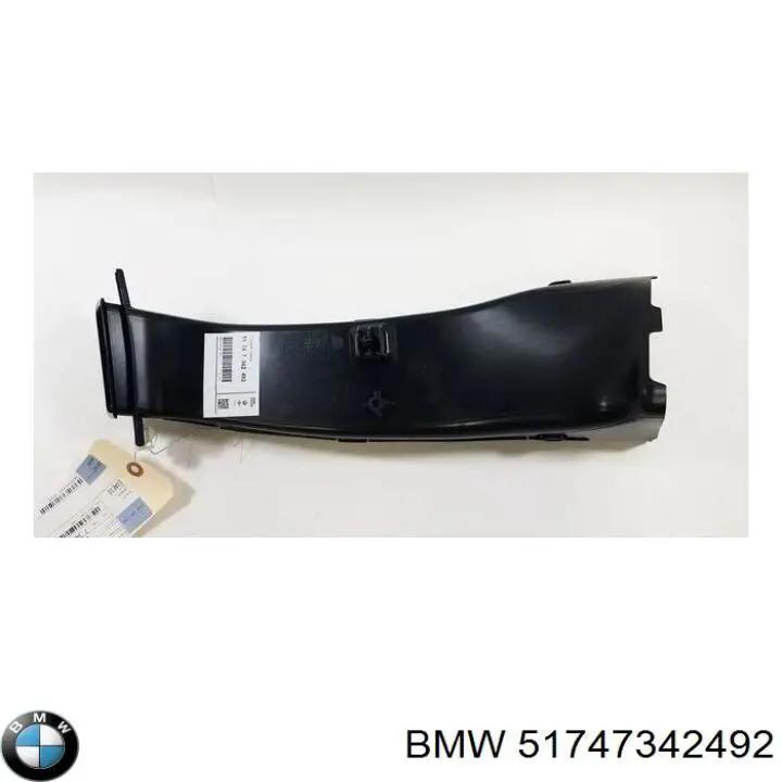 Kierownica powietrza tarczy hamulcowej prawa do BMW X1 (F48)