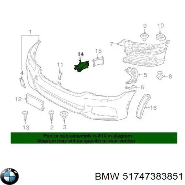 Kierownica powietrza tarczy hamulcowej lewa do BMW 5 (G31)