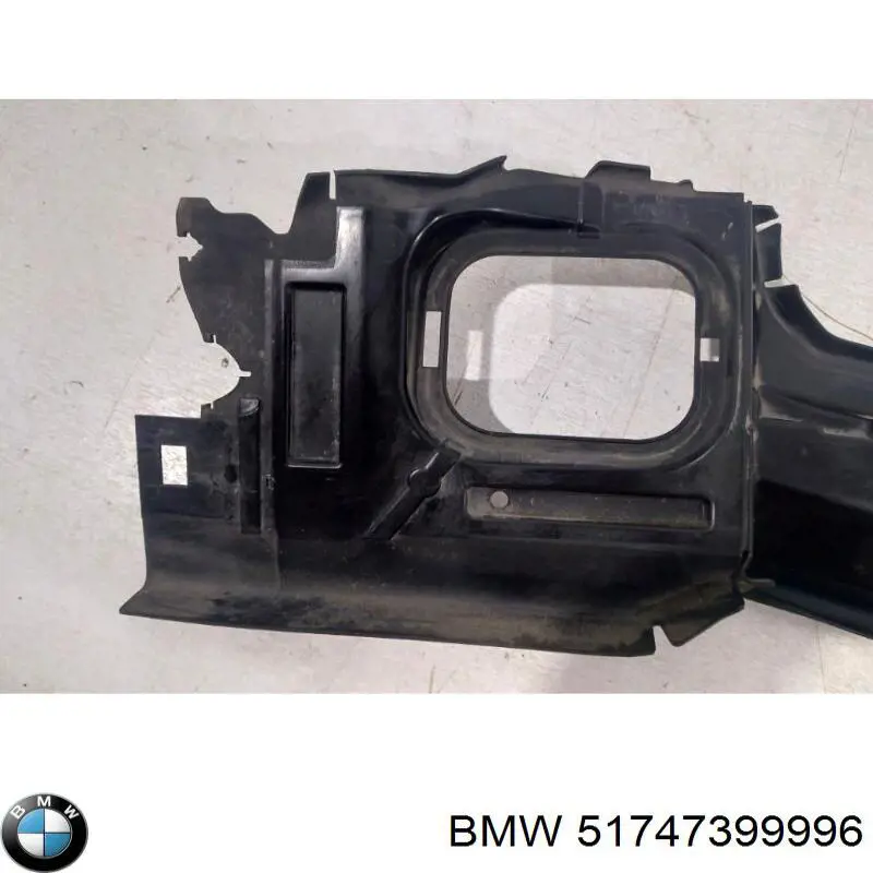 Kierownica powietrza/deflektor chłodnicy górna BMW 51747399996 cena, od 82,01 USD