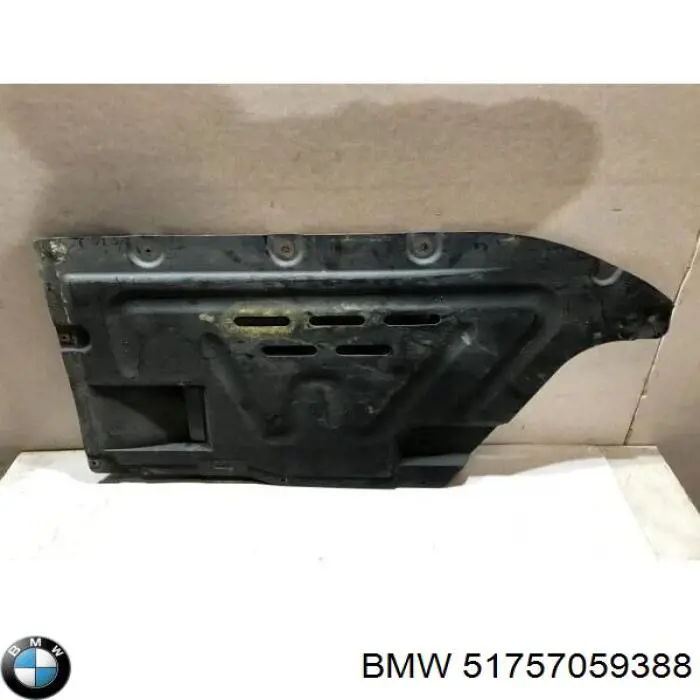 Do koszyka 51757059388 BMW Osłona podwozia, część środkowa