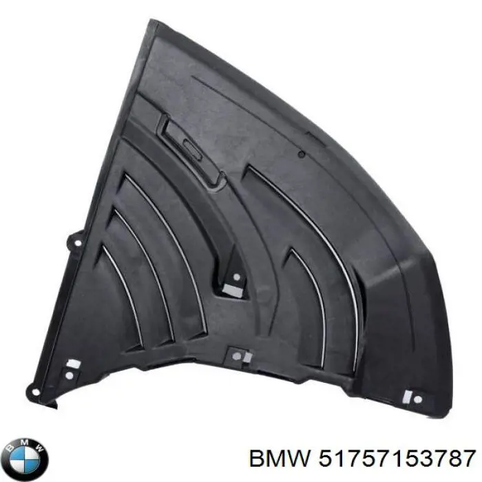 Osłona silnika lewa BMW 51757153787 cena, od 24,19 USD
