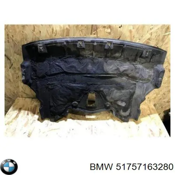 Osłona silnika, miski (przedziału silnika) BMW 51757163280 cena, od 80,50 USD