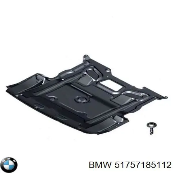 Osłona silnika, miski (przedziału silnika) BMW 51757185112 cena, od 59,92 USD
