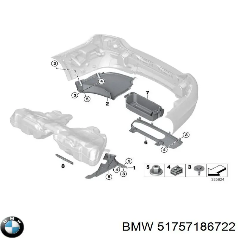 Osłona podwozia, zbiornika paliwa do BMW 5 (F10)