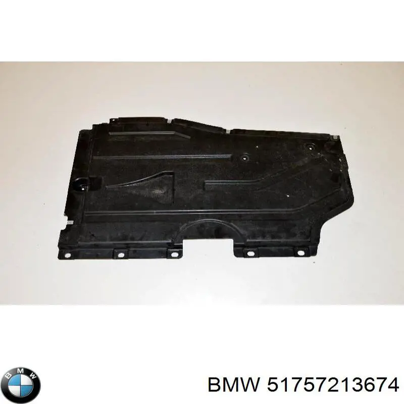 Osłona podwozia tylna prawa BMW 51757213674 cena, od 94,73 USD