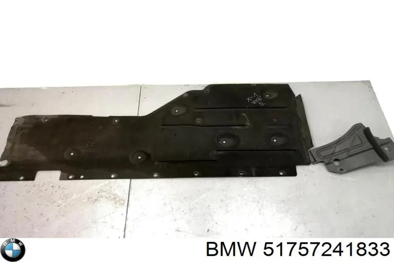 Do koszyka 51757241833 BMW Osłona podwozia lewa