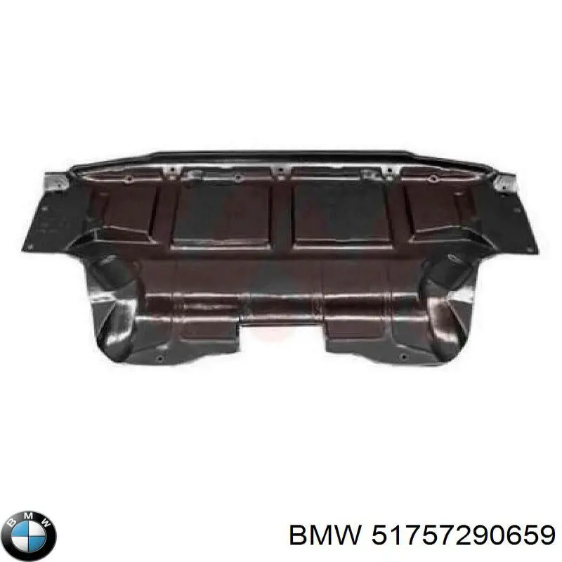 Do koszyka 51757290659 BMW Osłona silnika, miski (przedziału silnika)